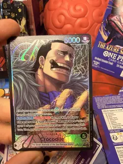 One Piece TCG Crocodile Leader OP14-079 SR Alt Art Holo ENGLISH -MINT - Image 2