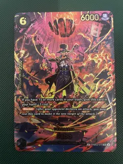 One Piece Card Game Sabo PRB02-014 SP OP15 Adventure on Kami's Island - Image 1
