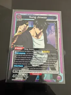 Solo Leveling Union Arena Sung Jinwoo (SR) UE17BT / SLG-1-021 - Image 1