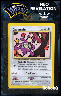 Carte Pokemon Capumain 41/64 Edition 2 Ed 2 Neo Revelation Wizards FR 1 - Image 1