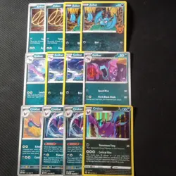 Set Of 75 POKEMON Dark Cards With Evolutions - Image 5