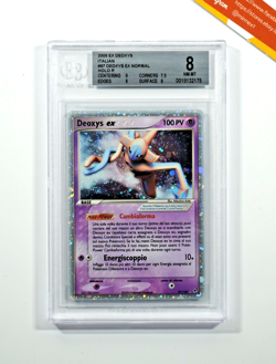 Pokemon BGS 8 Deoxys Ex #97 Holo EX Deoxys 2005 Italiano - Image 1
