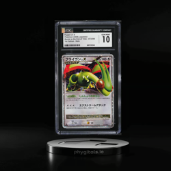 2008 Pokemon Japanese DP Bonds To The End Of Time 1st Ed Holo Flygon LV.X CGC 10 - Image 1
