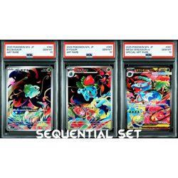PSA 10 Bulbasaur Ivysaur Venusaur AR SAR SEQ Set Mega Brave Pokemon Japan D091 - Image 1