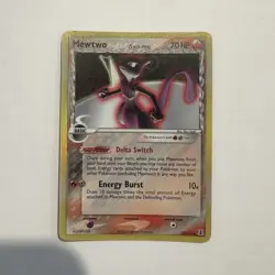 Pokemon, EX Delta Species #12/113 Mewtwo Delta Species Reverse Holo Rare - Image 1