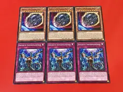 3x Infinite Impermanence + 3x Nibiru, The Primal Being | HP/MD | YuGiOh! - Image 1