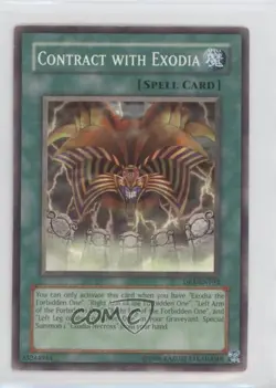 Contract with Exodia YuGiOh Dark Revelation Volume 1 #DR1-EN193 2005 - Image 1
