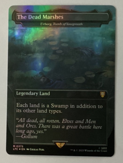 The Dead Marshes - Urborg, Tomb of Yawgmoth Commander FOIL MTG LOTR - Image 1