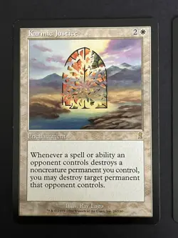 MTG 2x Karmic Justice - Odyssey - Magic: The Gathering - Premodern - Image 3