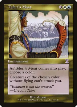 Teferi's Moat 103 Special Timeshifted Magic: The Gathering Near Mint - Image 1