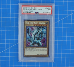 2017 Blue Eyes White Dragon Ct14-En002 Limited Edition Promo Yugioh Card PSA 7 - Image 2