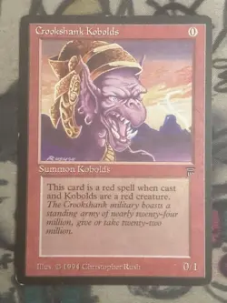 MTG Crookshank Kobolds Legends Regular Common Magic The Gathering - Image 1