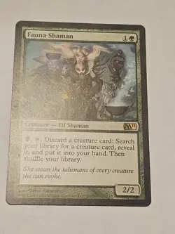 Fauna Shaman M11 MTG Magic The Gathering LP - Image 1