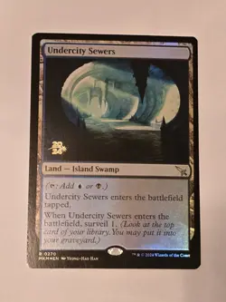 Undercity Sewers - Foil - Prerelease Promo - Murders at Karlov Manor - Near Mint - Image 1