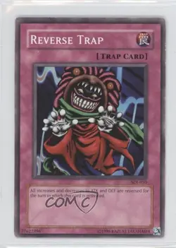 Reverse Trap Unlimited YuGiOh Starter Deck Joey #SDJ-050 2003 READ - Image 1