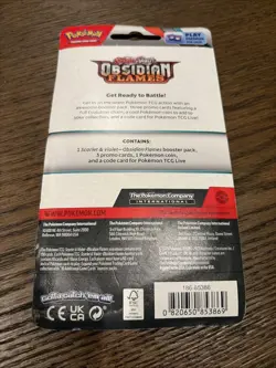 Pokemon Obsidian Flames Promo Pack Annihilape with Coin Scarlet & Violet TCG - Image 4