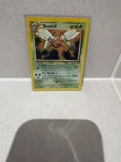 Pokemon Beedrill 18/75 Neo Discovery WOTC Non Holo Rare - LP - Image 4