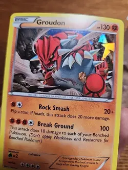 Groudon 84/160 XY-Primal Clash Cracked Ice Holo 2015 Pokemon TCG LP - Image 4