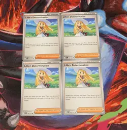 Lillie’s Determination 192/217 x4 Playset 4x Pokemon TCG ME Ascended Heroes ASC - Image 1