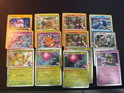 24 Pokemon TCG Prize Pack Play Series Stamped Holo Foils Lot Various - Image 1