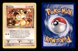MEOWTH 62/82 C TEAM ROCKET POKEMON UNLIMITED NM/M - Image 3
