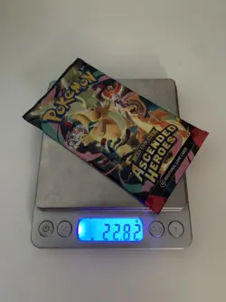 HEAVY 22.82g Pokemon TCG Ascended Heroes Booster Pack (SEALED) - Image 1