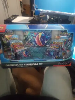 Pokemon TCG Greninja Ex & Kingdra Ex Walmart Exclusive Special Collection Box - Image 1