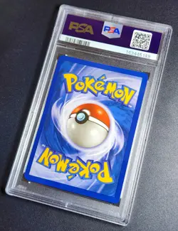 1999 Pokemon Fossil Moltres Holo 12/62 WOTC Unlimited PSA 8 NM-MT - Clean! - Image 4