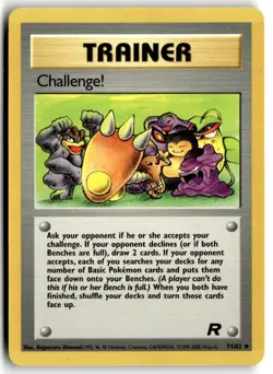 2000 Pokemon - Team Rocket Challenge! #74/82 - Image 1