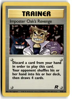 2000 Pokemon - Team Rocket Imposter Oak’s Revenge #76/82 - Image 1