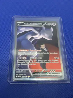 2026 Pokemon TEAM ROCKET'S MEWTWO EX #281/217 Ascended Heroes SIR Holo English - Image 2