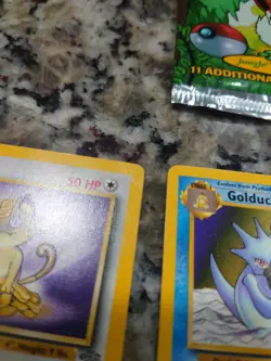 Japanese Sabrina's Psyduck No. 054 Golduck, Meowth 1998/1999 Pokemon TCG Lot- 5 - Image 4