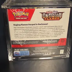 Pokemon Scarlet & Violet Obsidian Flames Booster Box Charizard Tyranitar 2023 - Image 3