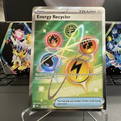Pokemon Energy Recycler 108/088 Trainer Ultra Rare Full Art Perfect Order 2026 - Image 1