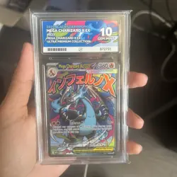 Mega Charizard EX 023 ACE 10 Black Star Promo Mega Charizard UPC Pokemon TCG - Image 1