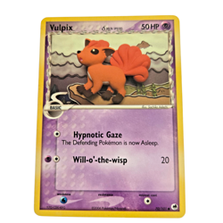 Pokemon Vulpix Dragon Frontiers DF 70/100 Common Psychic Basic Hypnotic Gaze LP - Image 1