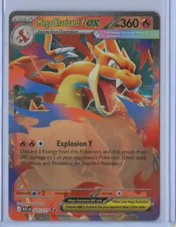 Pokemon TCG - Ascended Heroes - Mega Charizard Y ex 022/217 English NM - Image 1