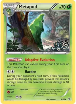 Metapod 4/83 Pokemon NM - Generations - Image 1