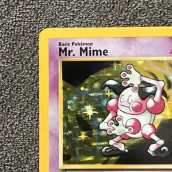 Mr. Mime 6/64 Holo LP - Jungle Set Rare - Vintage WOTC Pokemon TCG - Image 3