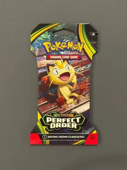 Pokemon TCG Perfect Order FULL ART SET of 4 Pristine Sleeved Booster Packs NEW! - Image 4