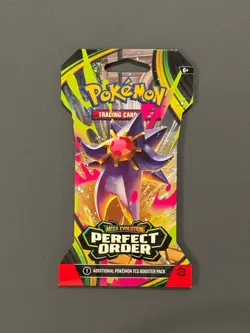 Pokemon TCG Perfect Order FULL ART SET of 4 Pristine Sleeved Booster Packs NEW! - Image 5
