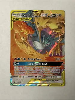Moltres Zapados Articuno GX 44/68 Hidden Fates Pokemon TCG - Image 1