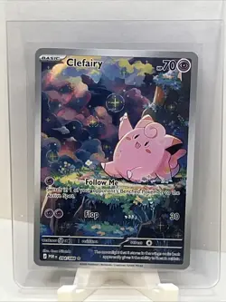 Clefairy 094/088 Me03: Pokemon Mega Evolution Perfect Order Holo IR English - Image 1