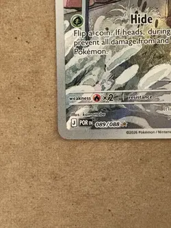 Spewpa Holo Perfect Order Illustration Rare 089/088 Pokemon TCG - Image 5