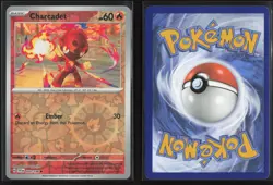 Charcadet 039/198 Common Scarlet & Violet Pokemon Reverse Holo Near Mint - Image 3