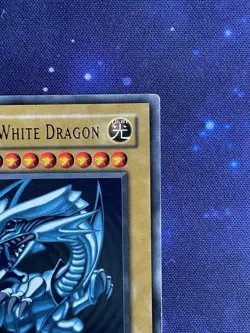 Blue Eyes White Dragon LP MP SDK-001 YuGiOh 1996 - Image 4