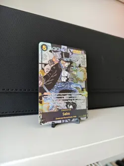 One Piece Carte Sabo (Manga Alt Art) OP04-083 SR Kingdoms of Intrigue Custom - Image 3