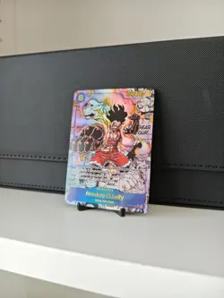 One Piece Carte Monkey.D.Luffy (OP11-118) - Alternative-Art-Manga Custom - Image 2