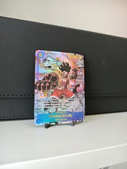 One Piece Carte Monkey.D.Luffy (OP11-118) - Alternative-Art-Manga Custom - Image 3