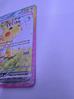 Pokemon Pikachu TCG EX Card 238/191 Surging Sparks SIR, Mint Condition - Image 3